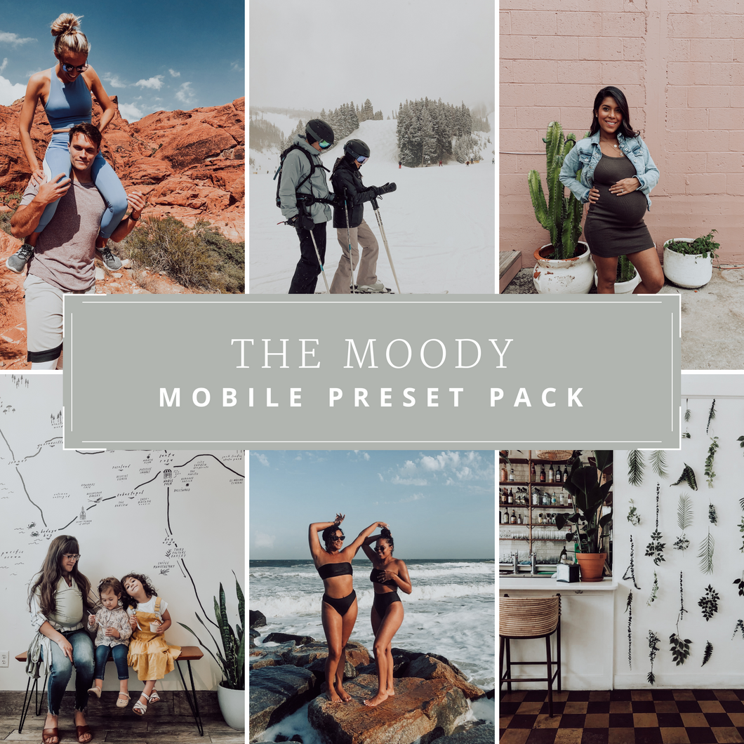 The Moody Mobile Preset Pack