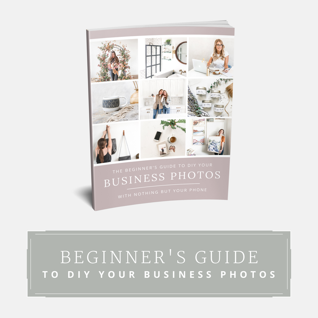 Beginner’s Guide to DIY Your Business Photos