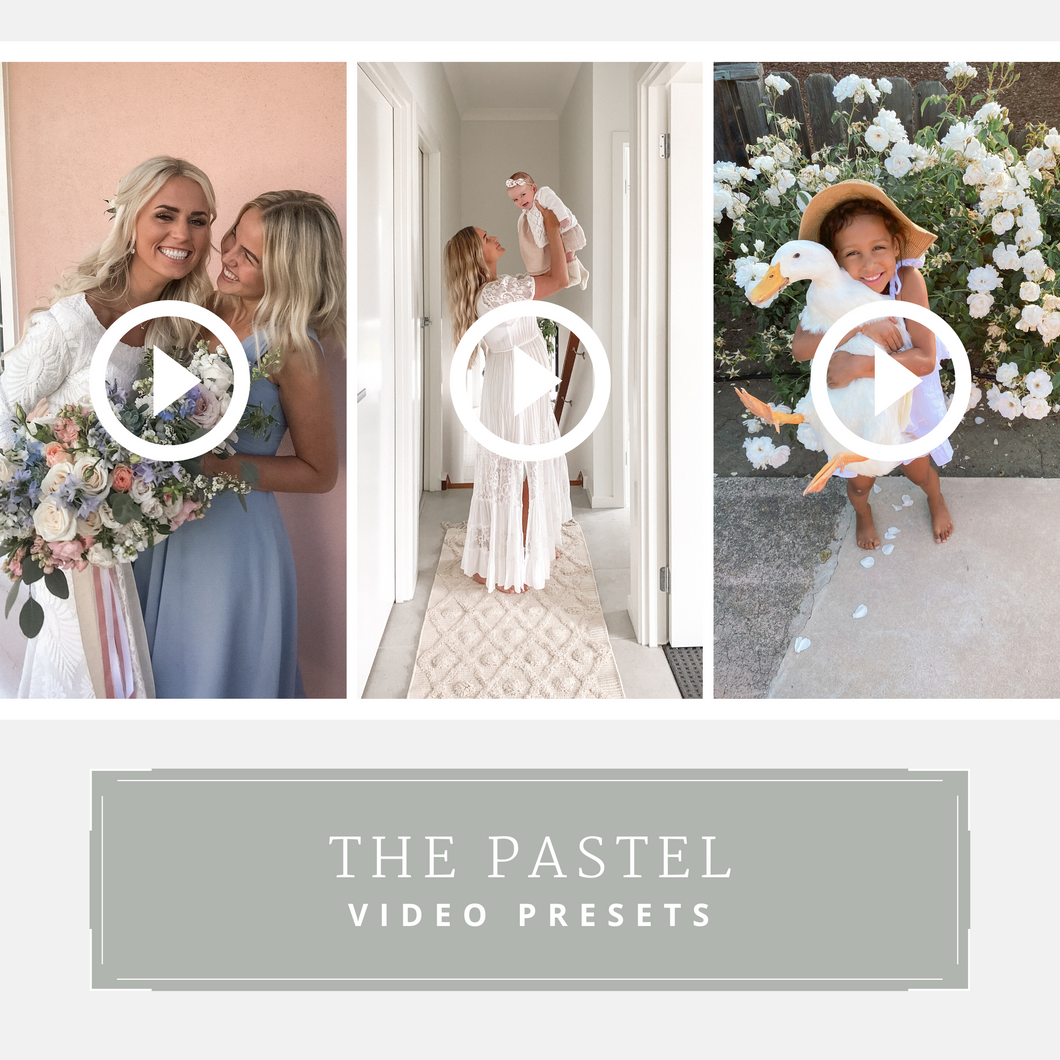 The Pastel Video Presets